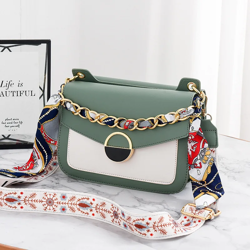 New Fashion Splicing Small Square Bag Female Plaid High Quality Casual Joker Shoulder Bag
New Fashion Splicing Small Square Bag Female Plaid High Quality Casual Joker Shoulder Bag