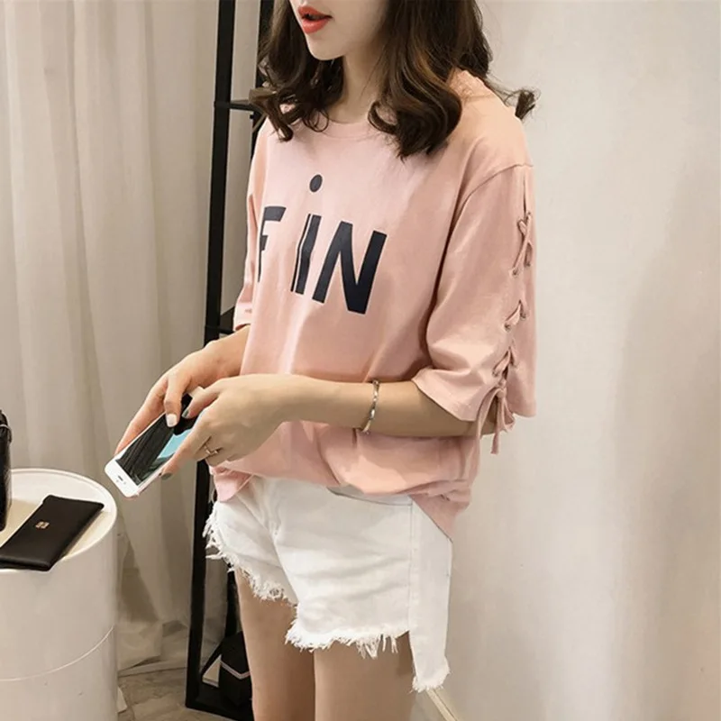 Wholesale 2021 summer bottoming shirt women's new Korean version of short sleeve T-shirt women's loose size half sleeve jacket
Wholesale 2021 summer bottoming shirt women's new Korean version of short sleeve T-shirt women's loose size half sleeve jacket