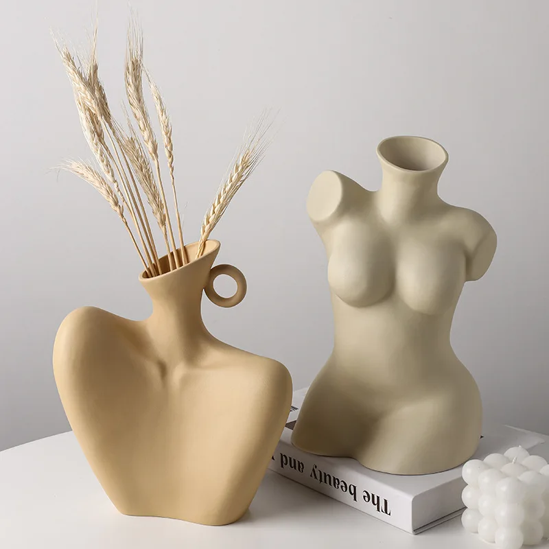Aesthetic Vase New Creative Abstract Female Body Vase Bedroom Homestay Hotel Decorations
Aesthetic Vase New Creative Abstract Female Body Vase Bedroom Homestay Hotel Decorations