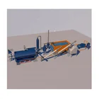 Waste Tire Pyrolysis Recycling Plant With CE