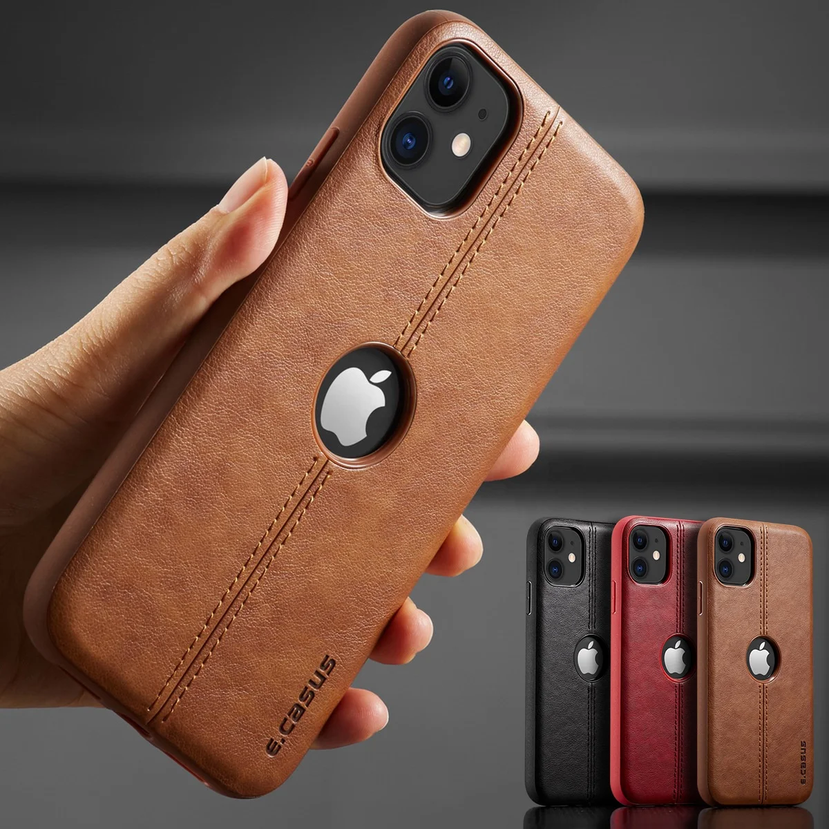 Applicable leather business New iP11 Phone case Appl12 pro max Anti-fall protective cover soft case
Applicable leather business New iP11 Phone case Appl12 pro max Anti-fall protective cover soft case