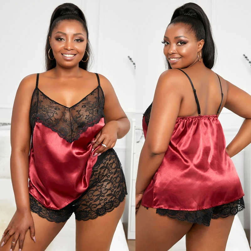 Wholesale Custom New Arrive Exotic Fat Women Ladies Adult 2 Piece Lace Satin Silk Night Plus Size Lingerie 2022, Customized
Wholesale Custom New Arrive Exotic Fat Women Ladies Adult 2 Piece Lace Satin Silk Night Plus Size Lingerie 2022, Customized