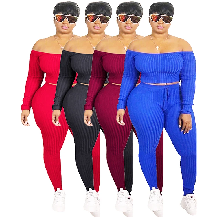 Wholesale Fashion Casual Striped Sports Suit One Shoulder Sexy Plus Size Women Fall Clothing For Women Joggers Suits Set
Wholesale Fashion Casual Striped Sports Suit One Shoulder Sexy Plus Size Women Fall Clothing For Women Joggers Suits Set