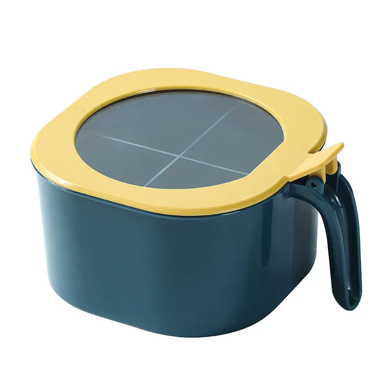 Kitchen seasoning box seasoning pot four-compartment seasoning container set with lid
Kitchen seasoning box seasoning pot four-compartment seasoning container set with lid