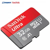 

100% Authentic SanDisk Ultra A1 Micro Memory SD Cards Cartao De Memoria 32GB 64GB 128GB 256GB Flash Memory Micro TF SD Card