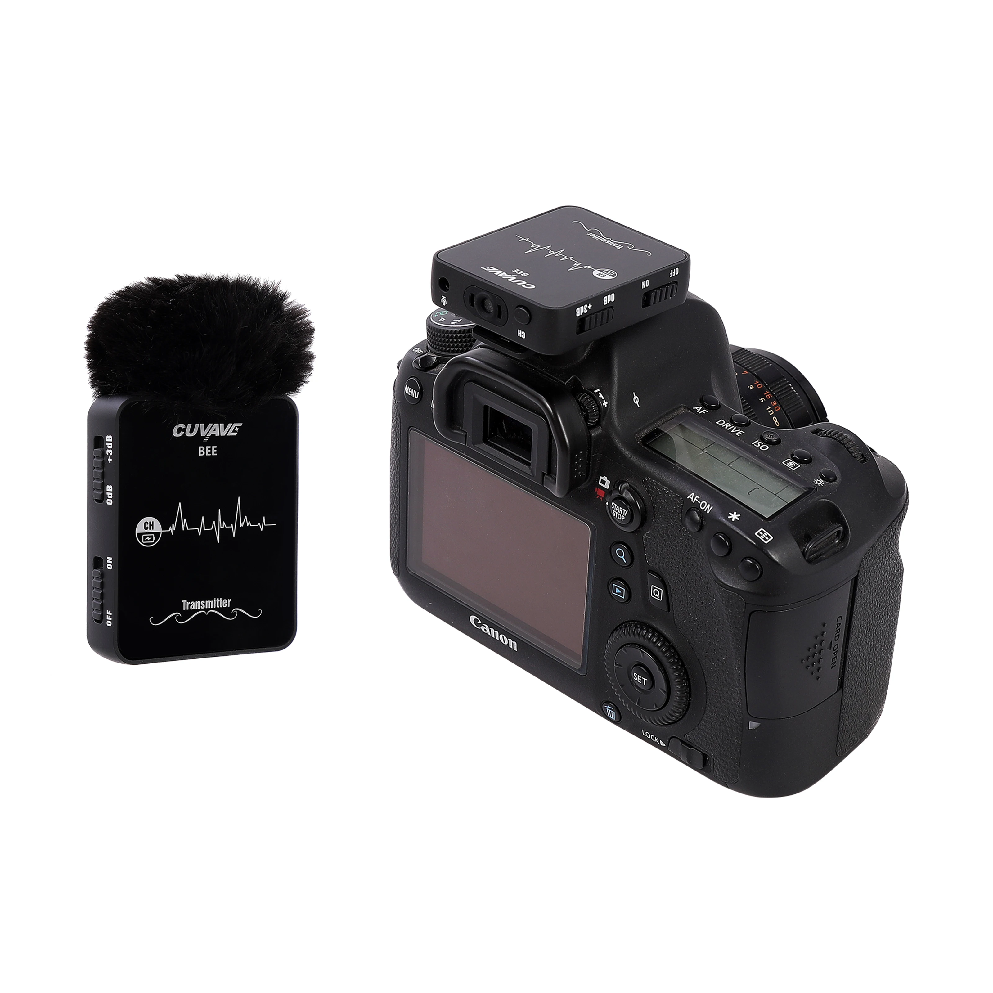 Portable Wireless Go Mini wireless Lavalier Microphone Kit Transmitter Receiver For Vlogger Photo Video Recording Live Interview, Black
Portable Wireless Go Mini wireless Lavalier Microphone Kit Transmitter Receiver For Vlogger Photo Video Recording Live Interview, Black