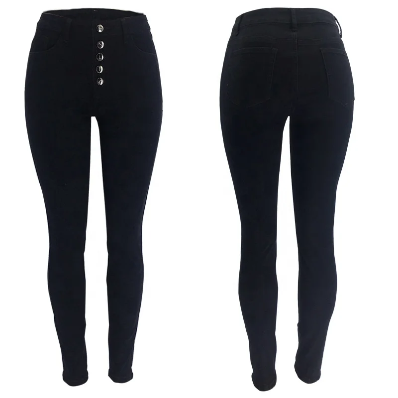 Women's Skinny Jean High waist button fly Elastic women Slim Jeans ladies denim pant, Customized color
Women's Skinny Jean High waist button fly Elastic women Slim Jeans ladies denim pant, Customized color