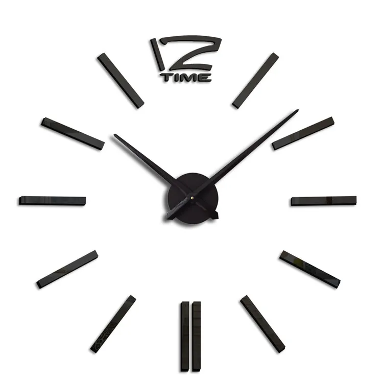 Watch Wall Clock Modern Large Diy Clock Home Decoration Acrylic Wall Sticker Clock 3D Wall Watch 
Watch Wall Clock Modern Large Diy Clock Home Decoration Acrylic Wall Sticker Clock 3D Wall Watch