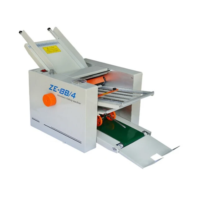 

[JT-ZE-8B/4]China Hot Sell A4 A3 Cross Make Leaflet Booklet Automatic Paper Folding Machine with CE Certificate
