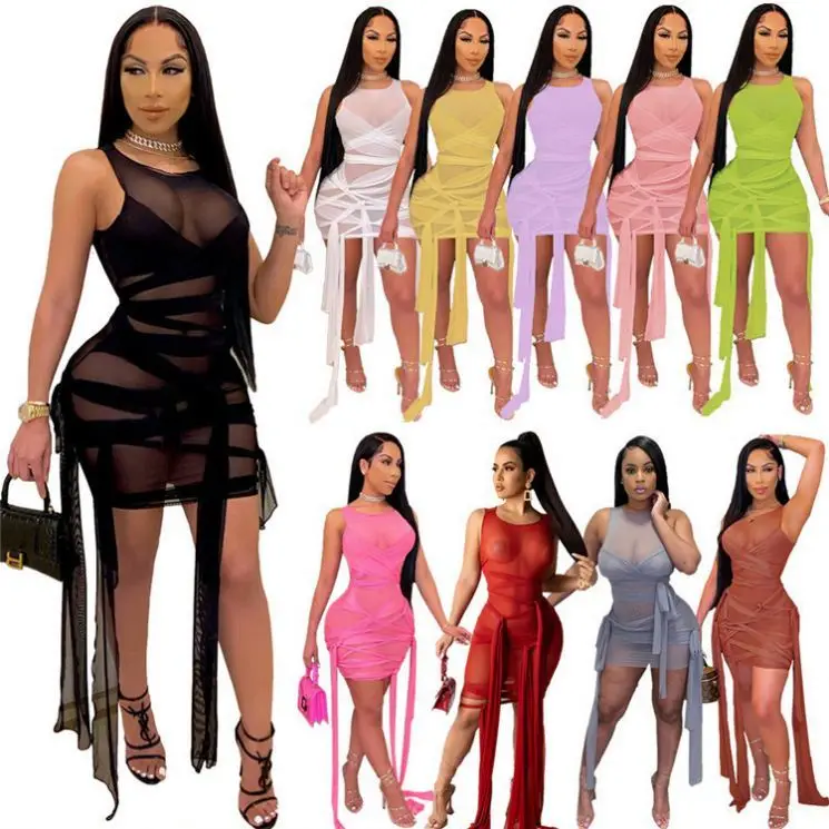wholesale women xs clothing see through dress with hanging strings casual dresses
wholesale women xs clothing see through dress with hanging strings casual dresses