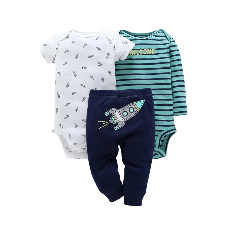 Baby Clothing Romper Pant 3Pcs Newborn Romper And Pants Baby Clothes Set, As pictures
Baby Clothing Romper Pant 3Pcs Newborn Romper And Pants Baby Clothes Set, As pictures