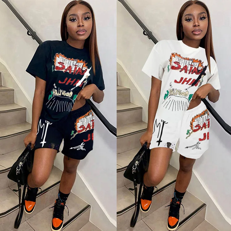 2021 Women 2 Piece Pant Set Clothing Biker Shorts Outfits Wholesale Custom Sweat Suit Jogging Sets 2 Piece Pant Set Outfits
2021 Women 2 Piece Pant Set Clothing Biker Shorts Outfits Wholesale Custom Sweat Suit Jogging Sets 2 Piece Pant Set Outfits