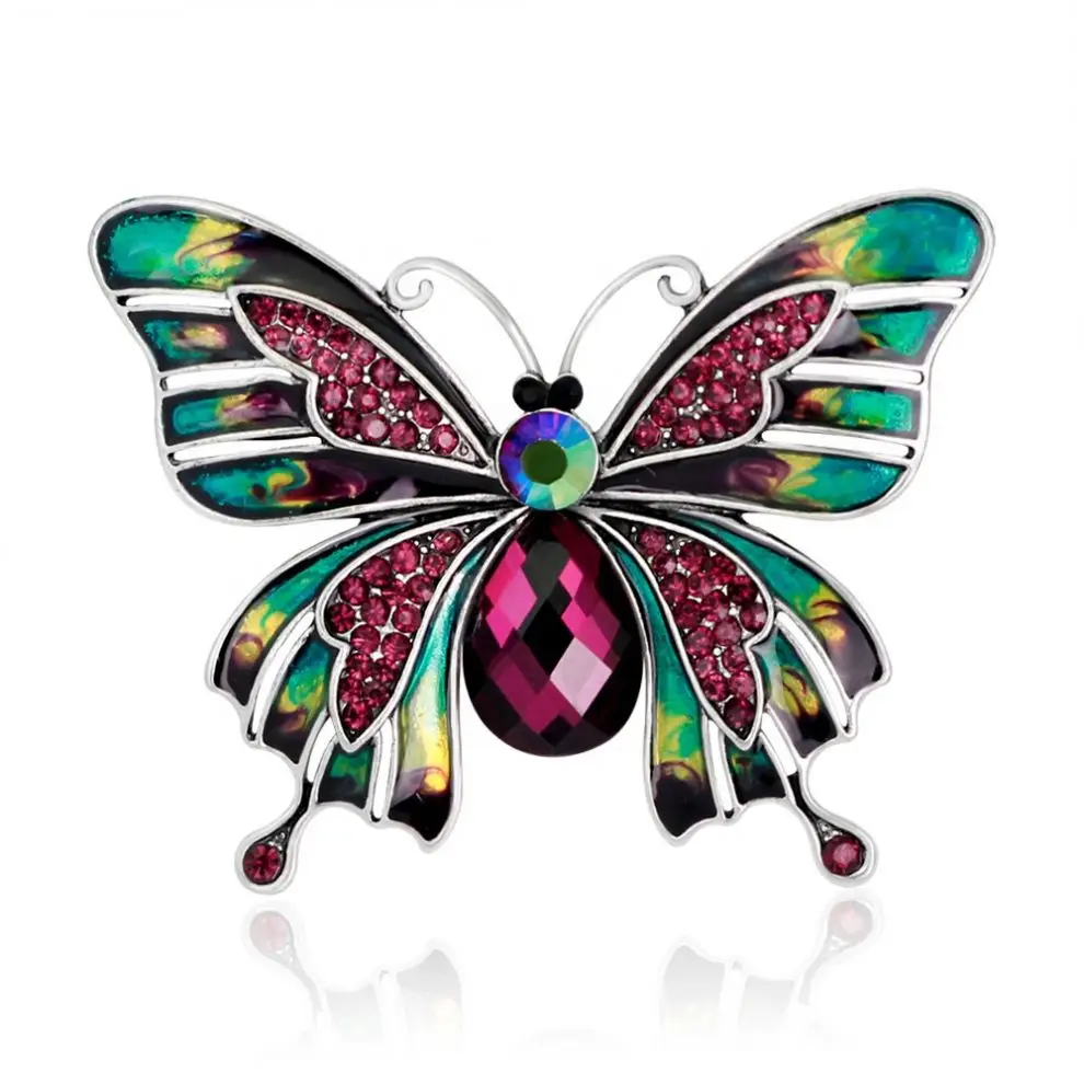 Personalized Butterfly Enamel Brooch Fashionable Women's Brooch Simple Exquisite Creative Brooch, Colorful
Personalized Butterfly Enamel Brooch Fashionable Women's Brooch Simple Exquisite Creative Brooch, Colorful