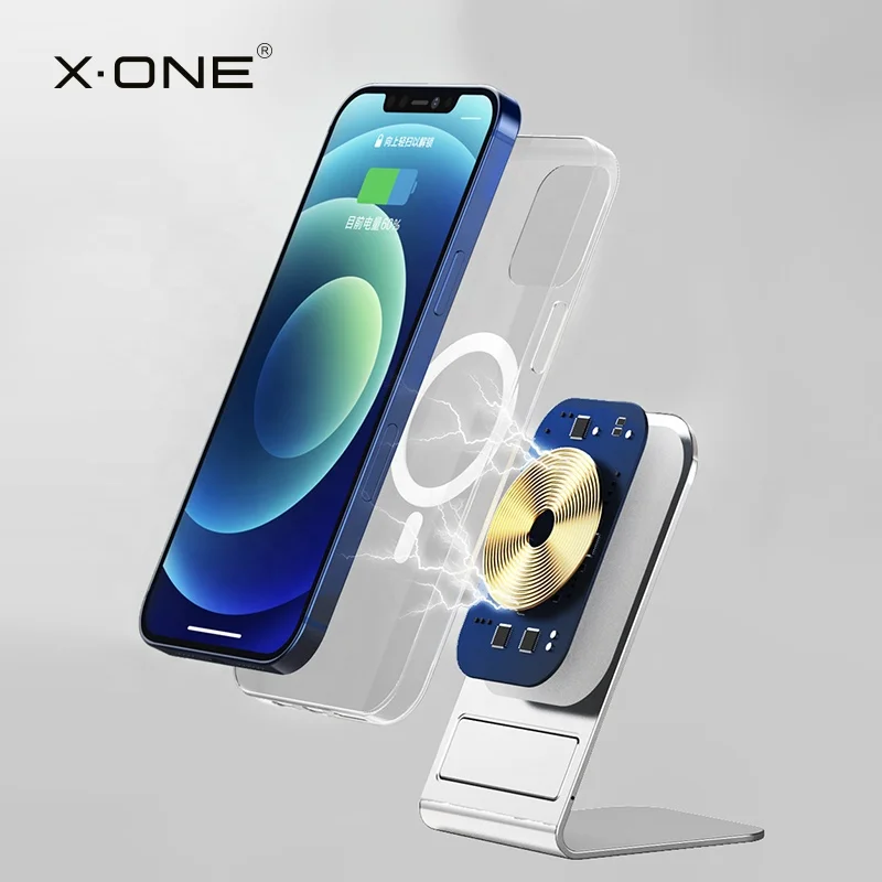 X.ONE 15W Magsafing Magnetic Wireless charger stand Fast Charger for iPhone 12 Mini Pro Max Type C Wireless Charger, Tarnish/silver
X.ONE 15W Magsafing Magnetic Wireless charger stand Fast Charger for iPhone 12 Mini Pro Max Type C Wireless Charger, Tarnish/silver