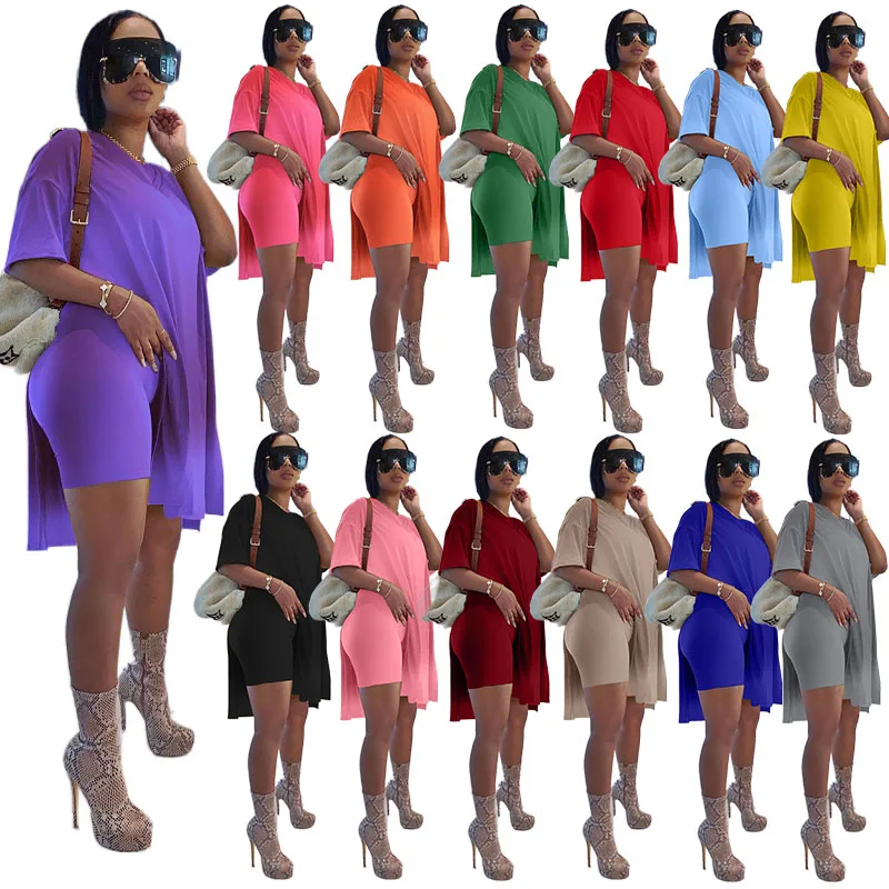S-3XL 2021 Two Piece Set women clothing Solid 65%cotton+30%Polyester shorts set biker short set, 13 colors
S-3XL 2021 Two Piece Set women clothing Solid 65%cotton+30%Polyester shorts set biker short set, 13 colors