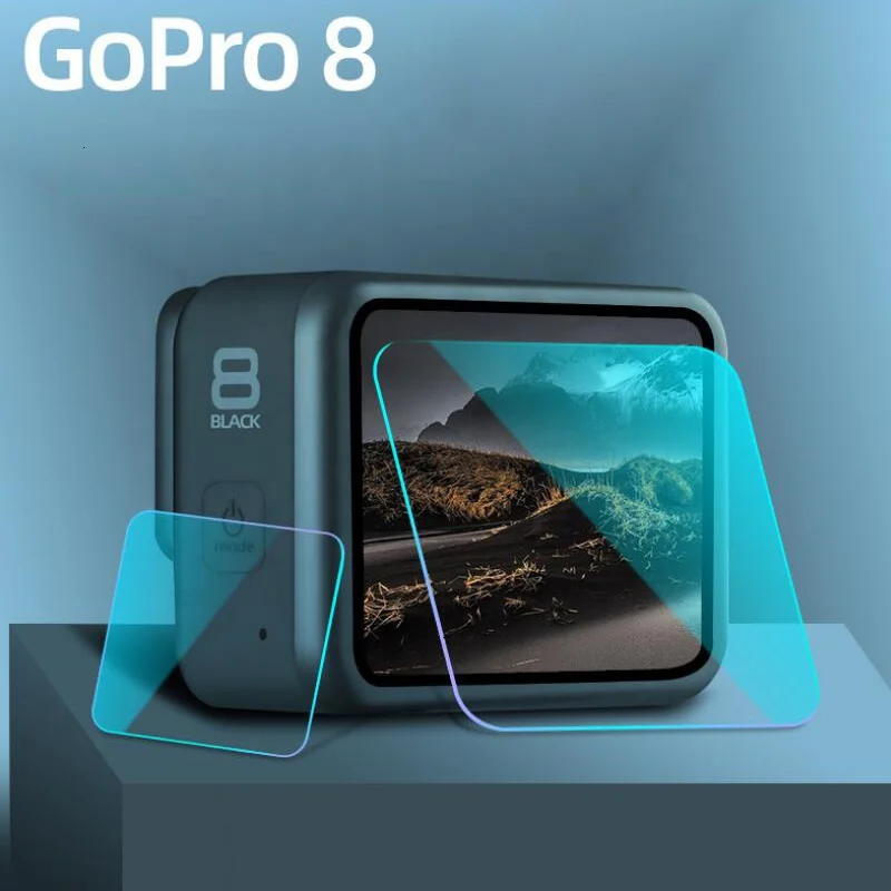 For Go pro Hero8 Black Sport Camera Accessory Tempered Glass Screen Protector Waterproof Camera Screen Protector
For Go pro Hero8 Black Sport Camera Accessory Tempered Glass Screen Protector Waterproof Camera Screen Protector