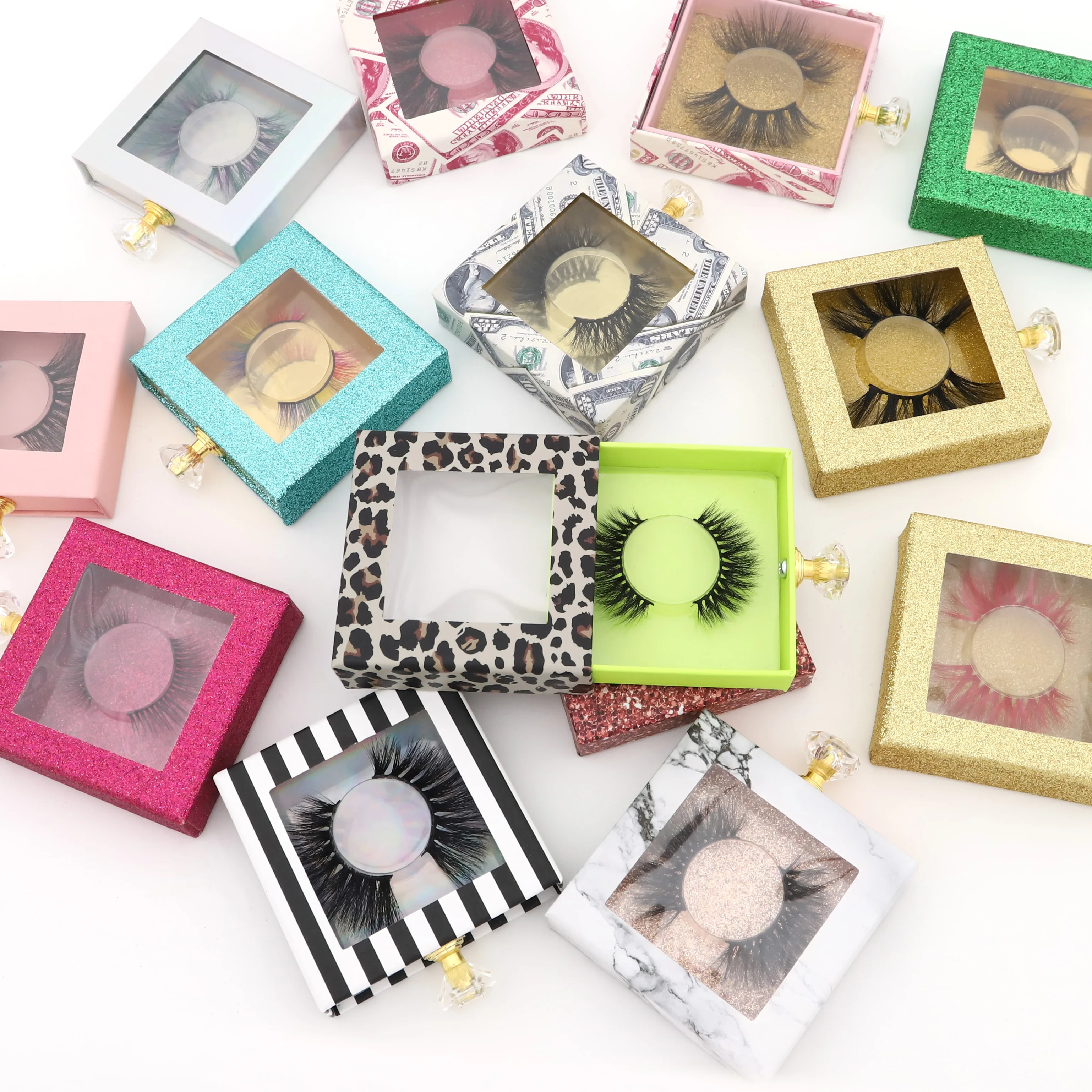 2021 wholesale 3D new style 25mm premium quality mink lashes extension with private label vendor
2021 wholesale 3D new style 25mm premium quality mink lashes extension with private label vendor