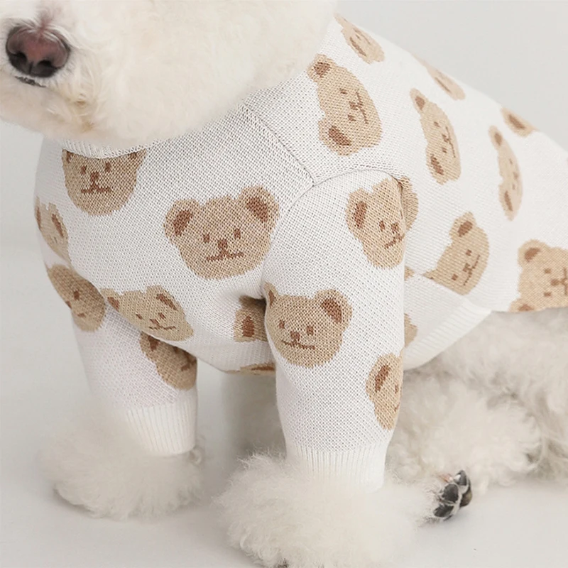 New Design Cute Spring Warm Small Bear Style Clothes Pet Dogs Sweater Dog Cloth, As picture
New Design Cute Spring Warm Small Bear Style Clothes Pet Dogs Sweater Dog Cloth, As picture