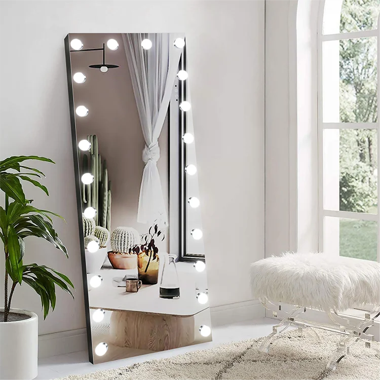 wholesale Modern Hollywood style Frameless wall decorative full length body makeup mirror decore bulbs
wholesale Modern Hollywood style Frameless wall decorative full length body makeup mirror decore bulbs