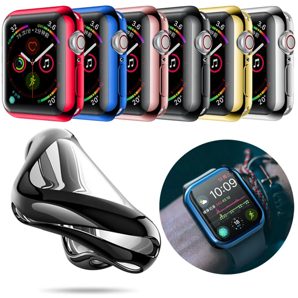 TPU Protector Cover for Apple Watch SE 6 5 4 3 2 1 42MM 38MM Soft Clear Screen for iWatch 44MM 40MM Full Protector Case, Many
TPU Protector Cover for Apple Watch SE 6 5 4 3 2 1 42MM 38MM Soft Clear Screen for iWatch 44MM 40MM Full Protector Case, Many