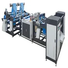 rubbish trash coreless poly draw rolled garbage bag making machine
