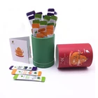 3 flavor Christmas gift instant fruit tea ice tea apple peach lemon green or black tea for Christmas gift box