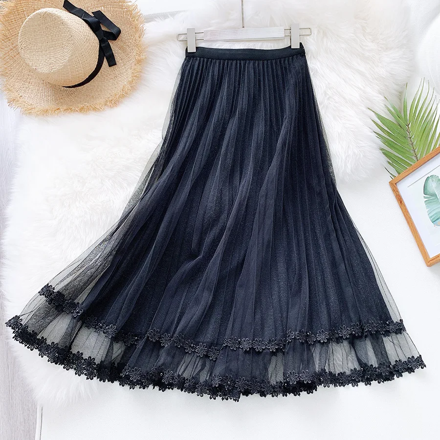Wholesale fashion cheap designer print mesh pleated midi summer lady long chiffon women skirt, Customized color
Wholesale fashion cheap designer print mesh pleated midi summer lady long chiffon women skirt, Customized color