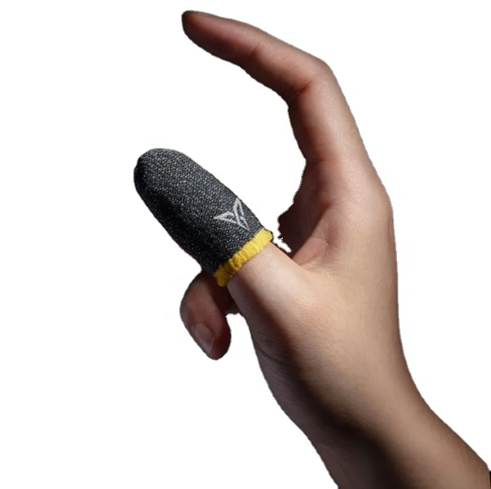 Digi Finger Cover for Gamepad Joysticks PUBG Game Position Finger Sleeve Control to assist anti-sweating and anti-slip, Yellow-black/ blue-balck
Digi Finger Cover for Gamepad Joysticks PUBG Game Position Finger Sleeve Control to assist anti-sweating and anti-slip, Yellow-black/ blue-balck
