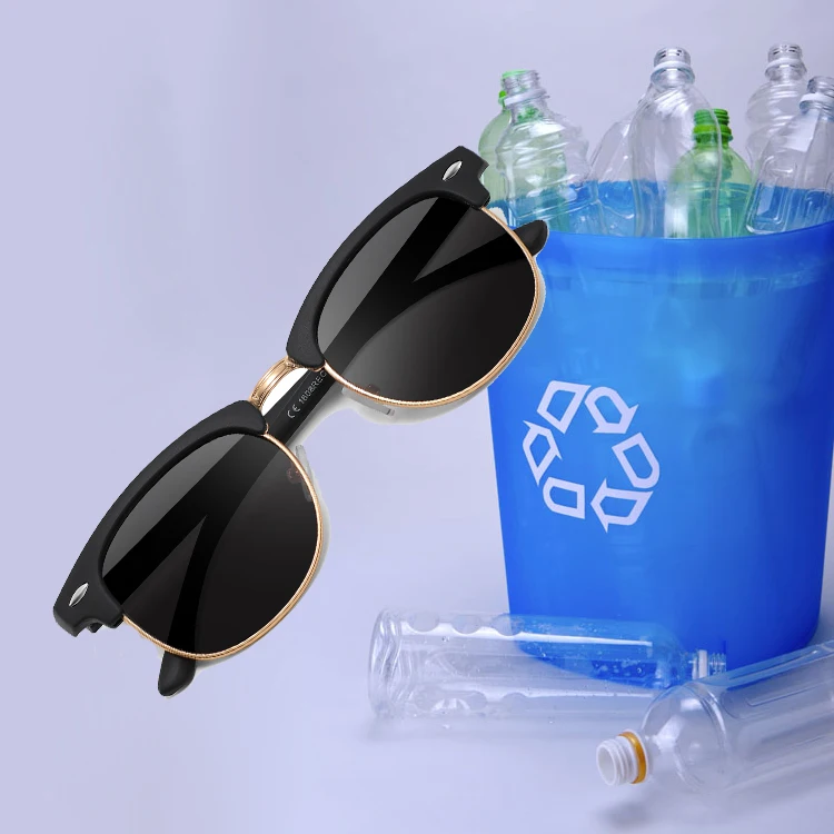 Wholesale Eco Friendly Recycled Material Plastic Sunglasses Custom UV400 Sun Glasses 2022
Wholesale Eco Friendly Recycled Material Plastic Sunglasses Custom UV400 Sun Glasses 2022