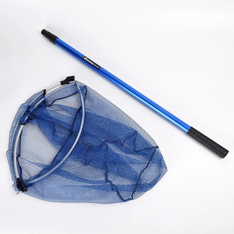 New fishing products aluminum alloy three section close eye fishing net net retractable portable sapphire hand fishing net, White
New fishing products aluminum alloy three section close eye fishing net net retractable portable sapphire hand fishing net, White