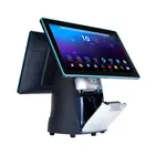 Two display Desktop POS with integrated printer epos systems supplier point of sale vendor