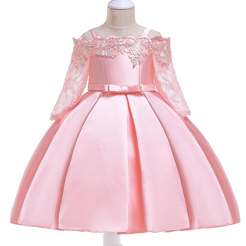 Lace girls elegant flower girl princess party dresses for weddings girl clothes children clothing 3-10 year baby costume EL5083
Lace girls elegant flower girl princess party dresses for weddings girl clothes children clothing 3-10 year baby costume EL5083