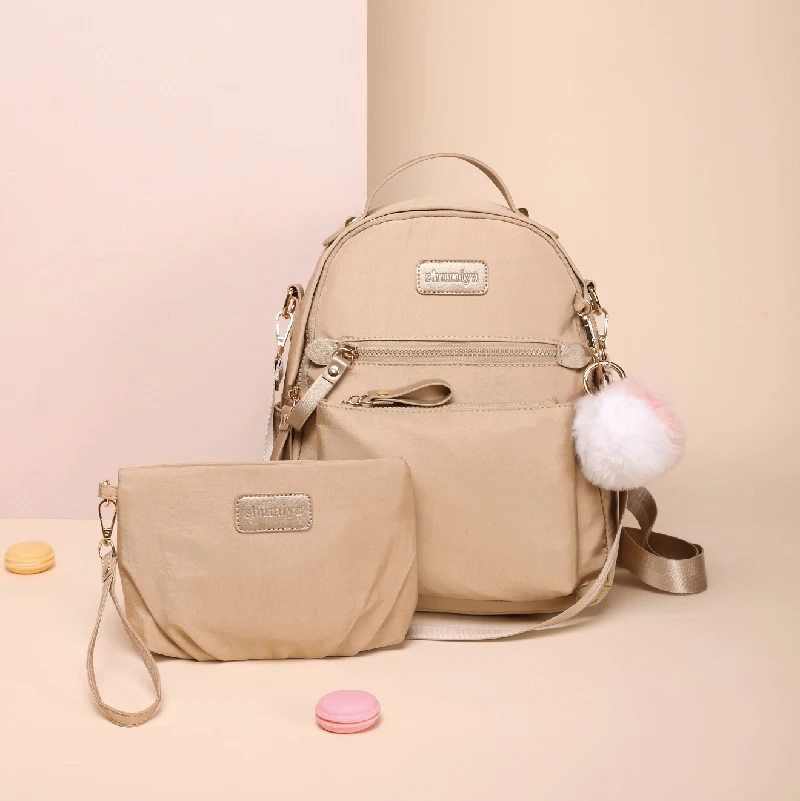 Wholesale fashion ladies wallets portable shoulder women bags school girls casual women backpack sets, Customized color
Wholesale fashion ladies wallets portable shoulder women bags school girls casual women backpack sets, Customized color