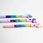 Ball Pen Super Cute Unicorn With Moon Lights-up Ball Point Pen