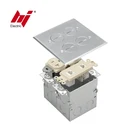 UL cUL Datacom Outlet Computer Electrical Floor Box Sockets