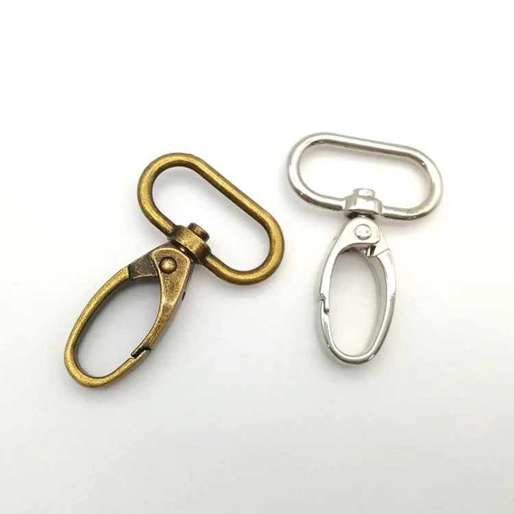 Shoulder pad strap use zinc alloy made egg shaped metal clasp, Silver and antique brass
Shoulder pad strap use zinc alloy made egg shaped metal clasp, Silver and antique brass