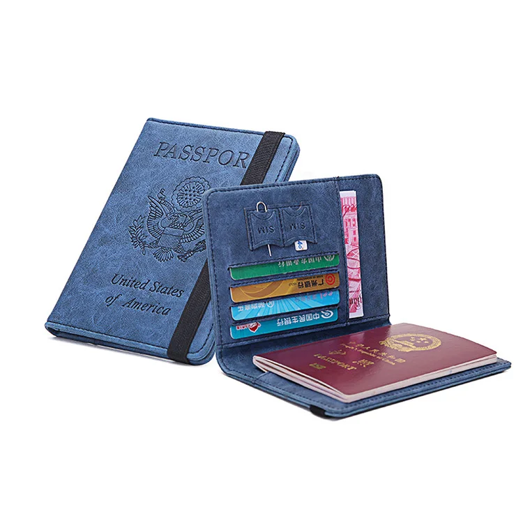 Vintage RFID Blocking Travel Wallet Leather Family Passport Holder Cover Case for Women Men, Pink,black,blue,many colors can choose
Vintage RFID Blocking Travel Wallet Leather Family Passport Holder Cover Case for Women Men, Pink,black,blue,many colors can choose
