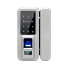 Smart Glass Door Lock Fingerprint lock Smart lock Time attendance Access control APP remote control Double single Open