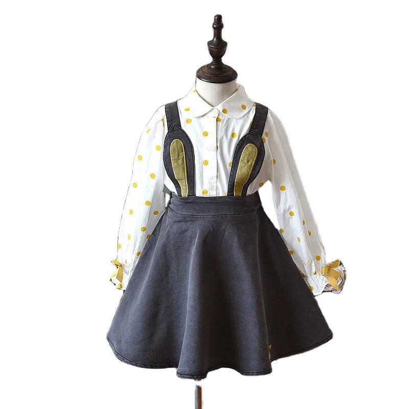 rts 2020 spring new European style children clothing 2-5-7 years old baby sling PU leather skirt two-piece set
rts 2020 spring new European style children clothing 2-5-7 years old baby sling PU leather skirt two-piece set