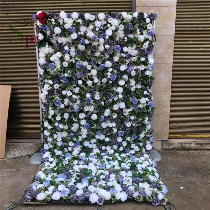 SPR 1.2*2.4M(4*8ft)/pc high quality wedding stage backdrop artificial rose flower wall for decoration, Like picture
SPR 1.2*2.4M(4*8ft)/pc high quality wedding stage backdrop artificial rose flower wall for decoration, Like picture