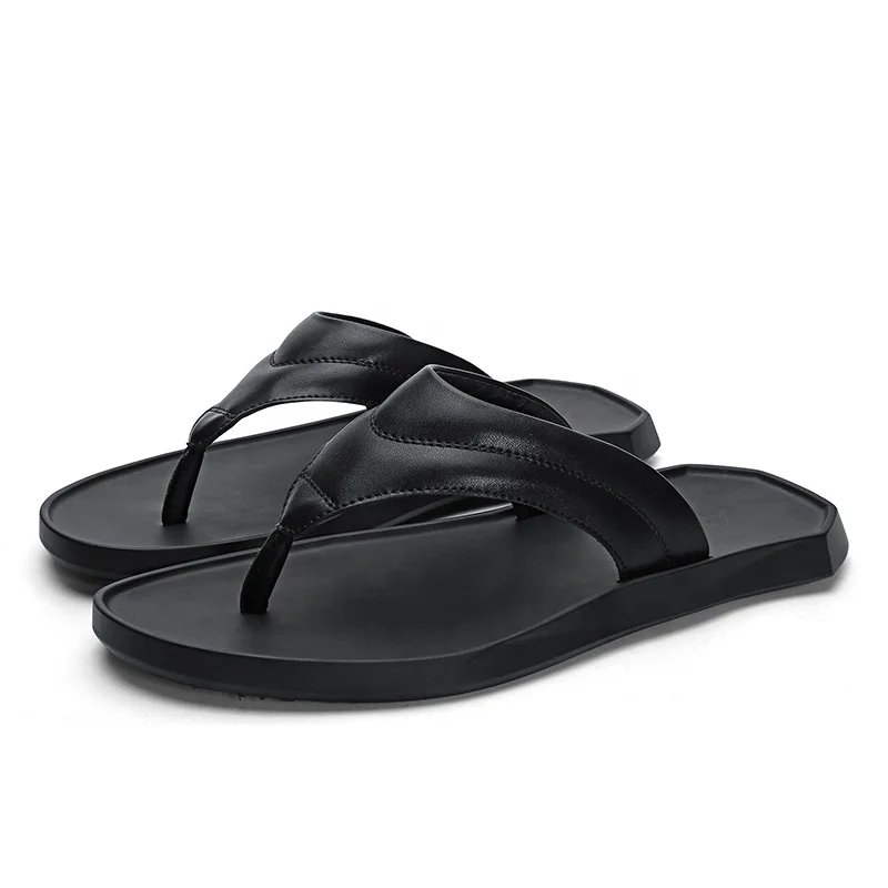 British style mens summer flip flops rubber sole outdoor sandals leather slippers for women
British style mens summer flip flops rubber sole outdoor sandals leather slippers for women
