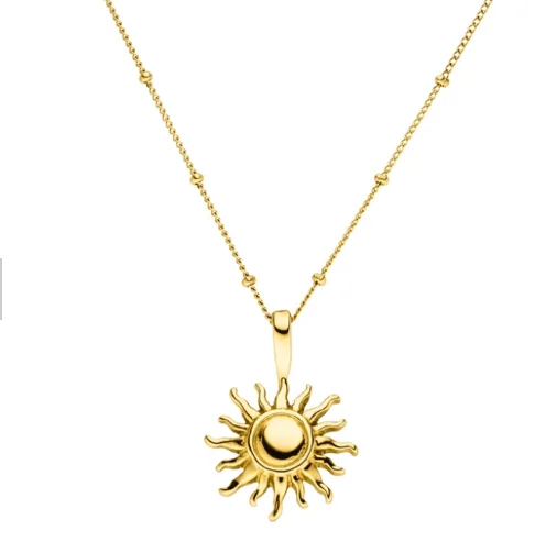 Wholesale 2020 Hot Selling Fashion Hawaii Jewelry 18k Gold Plated Sun Necklace For Women Girls
Wholesale 2020 Hot Selling Fashion Hawaii Jewelry 18k Gold Plated Sun Necklace For Women Girls