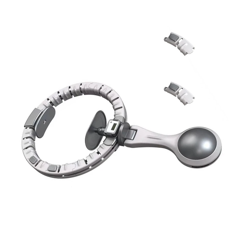 2021 China Manufactured Fitness Smart Hula Ring Home Gym Equipment Smart Hula Ring, Silver
2021 China Manufactured Fitness Smart Hula Ring Home Gym Equipment Smart Hula Ring, Silver