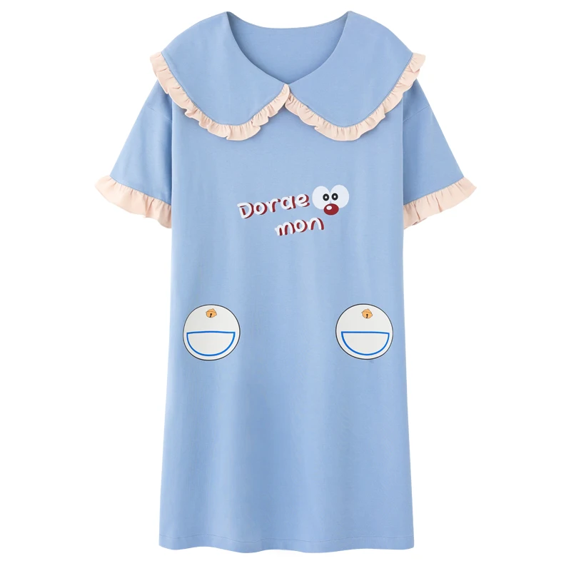 Amazon Asian Style Pure Cotton Doll Collars Bubble Sleeping Sleeve Sleeping Dress Pajamas Girl, Customized color
Amazon Asian Style Pure Cotton Doll Collars Bubble Sleeping Sleeve Sleeping Dress Pajamas Girl, Customized color