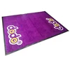 High quality anti-slip rubber backing floor rug custom logo mat