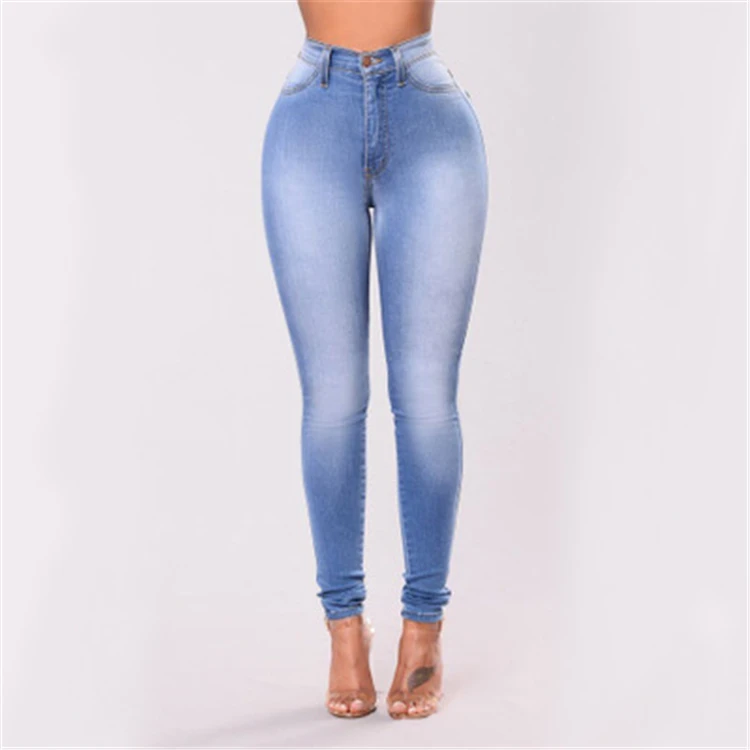 Basic Women Skinny Jeans Slim fit elastic High Waist Ladies' jeans fit, Customized color/as show
Basic Women Skinny Jeans Slim fit elastic High Waist Ladies' jeans fit, Customized color/as show