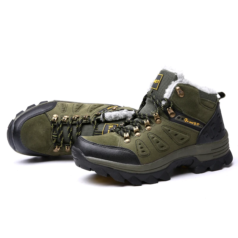 High-top outdoor hiking walking MD bottom waterproof cotton boots men's hiking shoes
High-top outdoor hiking walking MD bottom waterproof cotton boots men's hiking shoes