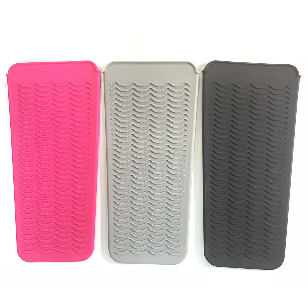 Silica gel hair straightener heat shield anti-corrosion Resistant Silicone Mat Pouch, Black, gray,pink
Silica gel hair straightener heat shield anti-corrosion Resistant Silicone Mat Pouch, Black, gray,pink