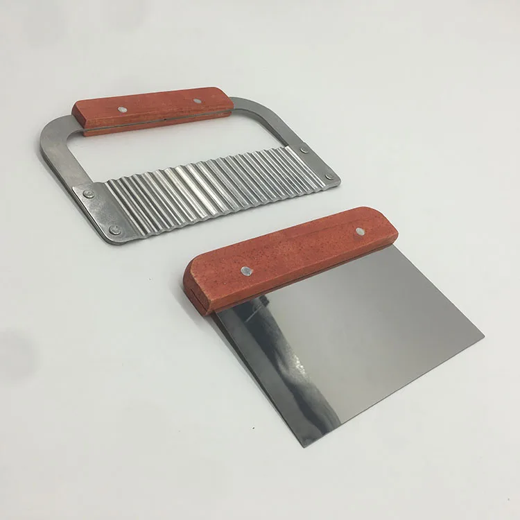 4 Stainless Steel Wavy & Straight Soap Mold Loaf soap cutter Garnish Potato Vegetable Cake Cutter Cutting With measurement Tool 
4 Stainless Steel Wavy & Straight Soap Mold Loaf soap cutter Garnish Potato Vegetable Cake Cutter Cutting With measurement Tool