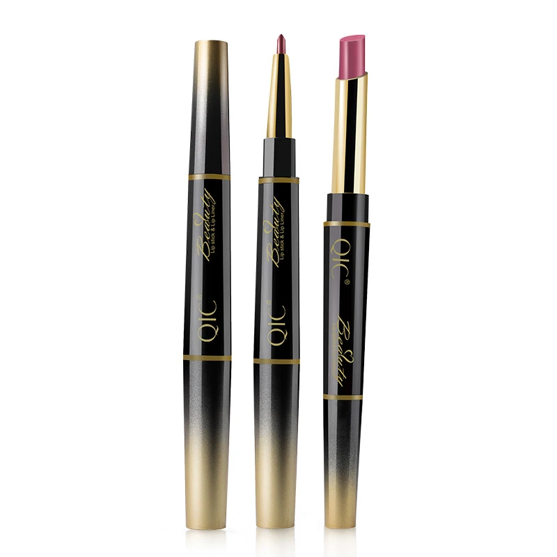QIC Multi Function 14 Color for Choose Lip Liner With Lipstick 2 In 1 Glitter Cosmetic Lipstick, 14 colors 
QIC Multi Function 14 Color for Choose Lip Liner With Lipstick 2 In 1 Glitter Cosmetic Lipstick, 14 colors